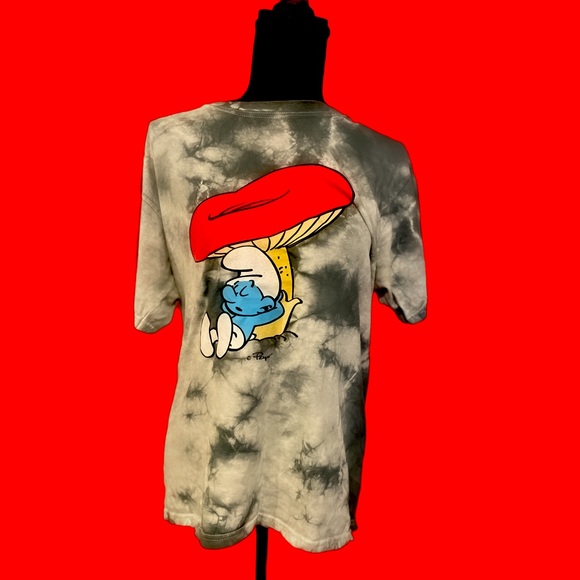 Mushroom Smurf tshirt - Picture 1 of 1